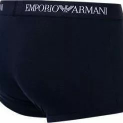 EMPORIO ARMANI Trunk 3er Pack 111610/CC722/40510 Trunks, Baumwolle, Navy-grau-weiß, Weiß-grau-marine -Wäsche Verkaufsshop 239846 norm7