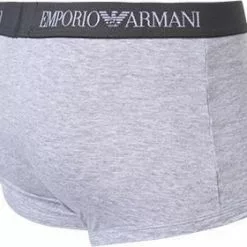 EMPORIO ARMANI Trunk 3er Pack 111610/CC722/40510 Trunks, Baumwolle, Navy-grau-weiß, Weiß-grau-marine -Wäsche Verkaufsshop 239846 norm8