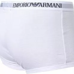 EMPORIO ARMANI Trunk 3er Pack 111610/CC722/40510 Trunks, Baumwolle, Navy-grau-weiß, Weiß-grau-marine -Wäsche Verkaufsshop 239846 norm9