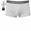 EMPORIO ARMANI Trunk 3er Pack 111610/CC722/94235 Trunks, Baumwolle, Hellgrau-marineblau-schwarz, Marine-grau-schwarz