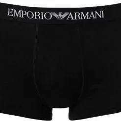 EMPORIO ARMANI Trunk 3er Pack 111610/CC722/94235 Trunks, Baumwolle, Hellgrau-marineblau-schwarz, Marine-grau-schwarz -Wäsche Verkaufsshop 239847 norm3