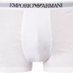 EMPORIO ARMANI Trunk 3er Pack 111610/CC722/23410 Trunks, Baumwolle, Rot-weiß-schwarz, Weiß-rot-schwarz -Wäsche Verkaufsshop 239848 norm2