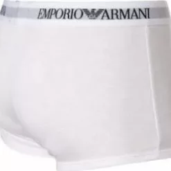 EMPORIO ARMANI Trunk 3er Pack 111610/CC722/23410 Trunks, Baumwolle, Rot-weiß-schwarz, Weiß-rot-schwarz -Wäsche Verkaufsshop 239848 norm8