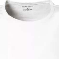 EMPORIO ARMANI T-Shirt 2er Pack 111647/CC722/04710 T-Shirts, Baumwolle, Weiß -Wäsche Verkaufsshop 239850 norm2