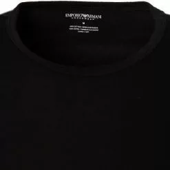 EMPORIO ARMANI T-Shirt 2er Pack 111647/CC722/07320 T-Shirts, Baumwolle, Schwarz 5 EMPORIO ARMANI T-Shirt 2er Pack 111647/CC722/07320 T-Shirts, Baumwolle, Schwarz -Wäsche Verkaufsshop 239851 norm2