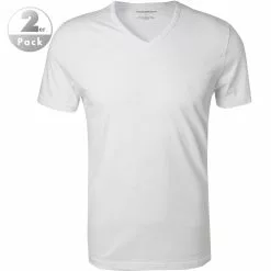 EMPORIO ARMANI V-Shirt 2er Pack 111648/CC722/04710 T-Shirts, Baumwolle, Weiß