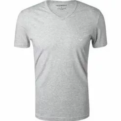 EMPORIO ARMANI V-Shirt 2er Pack 111648/CC722/15935 T-Shirts, Baumwolle, Marine-hellgrau, Marine-grau 8 EMPORIO ARMANI V-Shirt 2er Pack 111648/CC722/15935 T-Shirts, Baumwolle, Marine-hellgrau, Marine-grau -Wäsche Verkaufsshop 239861 norm3