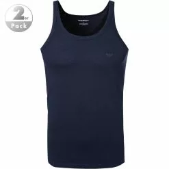 EMPORIO ARMANI Tank Top 2 Pack 111612/CC722/27435 Tanktops, Baumwolle, Marineblau, Marine