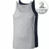 EMPORIO ARMANI Tank Top 2 Pack 111612/CC722/15935 Tanktops, Baumwolle, Hellgrau-navy, Marine-grau