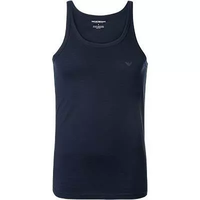 EMPORIO ARMANI Tank Top 2 Pack 111612/CC722/15935 Tanktops, Baumwolle, Hellgrau-navy, Marine-grau 2 EMPORIO ARMANI Tank Top 2 Pack 111612/CC722/15935 Tanktops, Baumwolle, Hellgrau-navy, Marine-grau – Bild 2