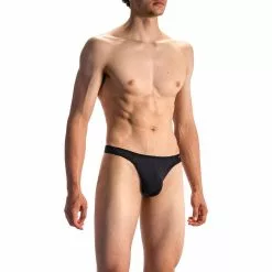 Olaf Benz RED1601 Ministring 107412/8000 Baumwoll-Stretch, Schwarz, Black