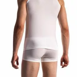 Olaf Benz RED1601 Sportshirt 107415/1000 Tanktop, Baumwoll-Stretch, Weiß, White 6 Olaf Benz RED1601 Sportshirt 107415/1000 Tanktop, Baumwoll-Stretch, Weiß, White -Wäsche Verkaufsshop 241636 norm2