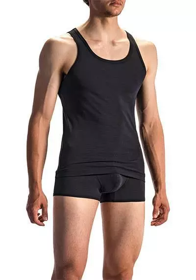 Olaf Benz RED1601 Sportshirt 107415/8000 Tanktop, Baumwoll-Stretch, Schwarz, Black 2 Olaf Benz RED1601 Sportshirt 107415/8000 Tanktop, Baumwoll-Stretch, Schwarz, Black – Bild 2