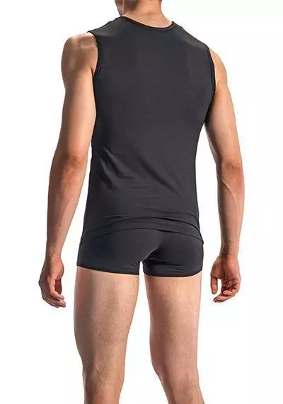 Olaf Benz RED1601 Collegeshirt 107416/8000 Tanktop, Baumwoll-Stretch, Schwarz, Black 3 Olaf Benz RED1601 Collegeshirt 107416/8000 Tanktop, Baumwoll-Stretch, Schwarz, Black – Bild 3
