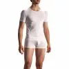 Olaf Benz RED1601 T-Shirt 107417/1000 Baumwoll-Stretch, Weiß, White