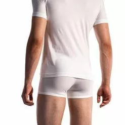 Olaf Benz RED1601 T-Shirt 107417/1000 Baumwoll-Stretch, Weiß, White -Wäsche Verkaufsshop 241644 norm2