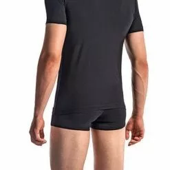 Olaf Benz RED1601 T-Shirt 107417/8000 Baumwoll-Stretch, Schwarz, Black -Wäsche Verkaufsshop 241645 norm2