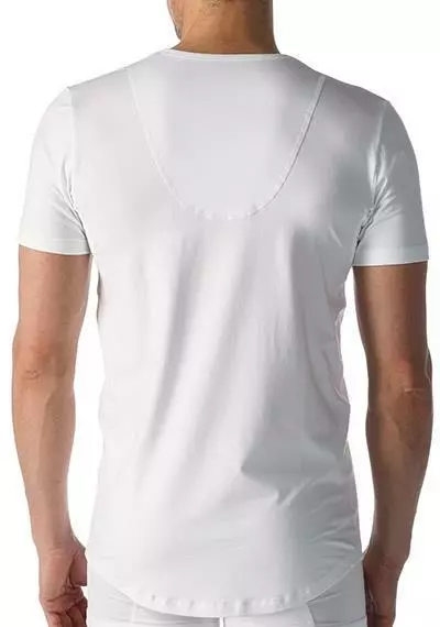 Mey DRY COTTON FUNCTIONAL Round-Neck 46082/101 Drunterhemd, Regular Fit, Baumwolle COOLMAX®, Weiß, White 2 Mey DRY COTTON FUNCTIONAL Round-Neck 46082/101 Drunterhemd, Regular Fit, Baumwolle COOLMAX®, Weiß, White – Bild 2
