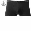Marc O'Polo Shorts 3er Pack 154606/000 Trunks, Baumwoll-Stretch, Schwarz, Black