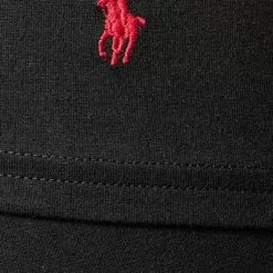 Polo Ralph Lauren T-Shirt 2 Pack 714621944001 T-Shirts, Baumwoll-Stretch, Schwarz, Black 7 Polo Ralph Lauren T-Shirt 2 Pack 714621944001 T-Shirts, Baumwoll-Stretch, Schwarz, Black -Wäsche Verkaufsshop 246140 norm3