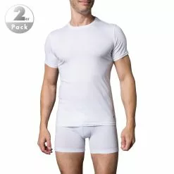 Polo Ralph Lauren T-Shirt 2 Pack 714621944002 T-Shirts, Baumwoll-Stretch, Weiß, White