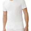Zimmerli Sea Island 286 T-Shirt 286/1441/01 Sea Island Baumwolle mercerisiert, Weiß, White