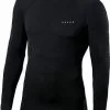 Falke Men Ergonomic Sport Langarm Shirt 39611/3000 Longsleeve, Tight Fit, Mikrofaser, Schwarz, Black