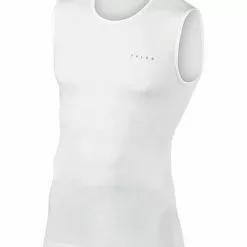 Falke Men Ergonomic Sport Tank Top 39615/2860 Tanktop, Tight Fit, Mikrofaser, Weiß, White