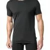DEREK ROSE Pima Cotton Crew-Neck 8005/JACK001BLA T-Shirt, Baumwolle, Schwarz