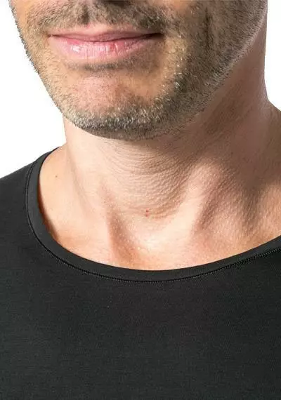 DEREK ROSE Pima Cotton Crew-Neck 8005/JACK001BLA T-Shirt, Baumwolle, Schwarz 2 DEREK ROSE Pima Cotton Crew-Neck 8005/JACK001BLA T-Shirt, Baumwolle, Schwarz – Bild 2