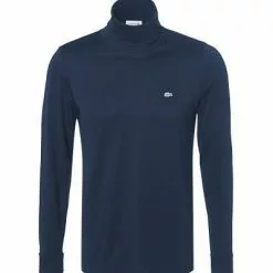 LACOSTE Rollkragenshirt UH6928/166 Regular Fit, Baumwolle, Marine