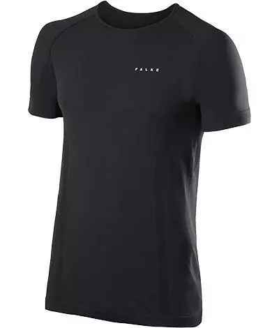 Falke Men Ergonomic Sport T-Shirt 39612/3000 Comfort Fit, Mikrofaser, Schwarz, Black 1 Falke Men Ergonomic Sport T-Shirt 39612/3000 Comfort Fit, Mikrofaser, Schwarz, Black
