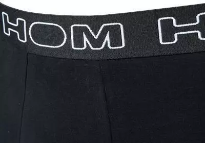 HOM Boxerlines Boxer Briefs 3er Pack 400387/V001 Trunks, Baumwoll-Stretch, Schwarz, Black 3 HOM Boxerlines Boxer Briefs 3er Pack 400387/V001 Trunks, Baumwoll-Stretch, Schwarz, Black – Bild 3