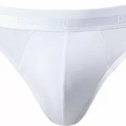 HOM Classic Mini Briefs 400204/0003 Slip, Baumwolle, Weiß, White