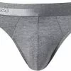 HOM Classic Mini Briefs 400204/00ZU Slip, Baumwolle, Grau meliert, Grey