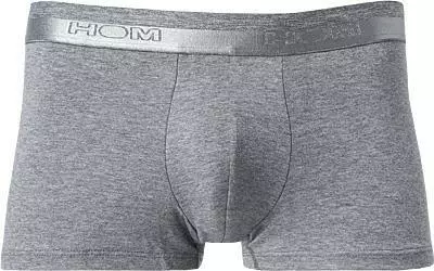 HOM Classic Boxer Briefs 400203/00ZU Trunk, Baumwolle, Grau meliert, Grey 1 HOM Classic Boxer Briefs 400203/00ZU Trunk, Baumwolle, Grau meliert, Grey