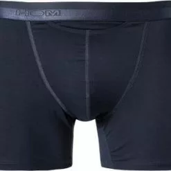 HOM HO1 Long Boxer Brief 359519/00RA Trunk mit Eingriff, Baumwolle, Nachtblau, Navy