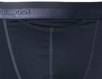 HOM HO1 Long Boxer Brief 359519/00RA Trunk mit Eingriff, Baumwolle, Nachtblau, Navy 2 HOM HO1 Long Boxer Brief 359519/00RA Trunk mit Eingriff, Baumwolle, Nachtblau, Navy – Bild 2