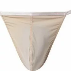 HOM Plumes G-String 359931/00DT Stringtanga, Mikrofaser-Stretch, Nude, Skin