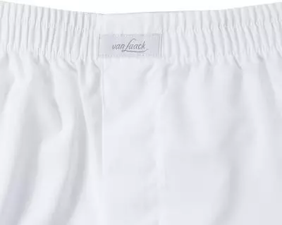 van Laack 140766/BOXER/000 Boxershorts, Baumwolle, Weiß 2 van Laack 140766/BOXER/000 Boxershorts, Baumwolle, Weiß – Bild 2