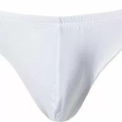 HOM Freddy G-String 400202/0003 Stringtanga, Baumwoll-Stretch, Weiß, White