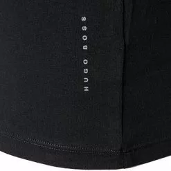 BOSS Shirt 2er Pack 50325407/001 T-Shirts, Slim Fit, Baumwolle, Schwarz, Black -Wäsche Verkaufsshop 257125 norm3