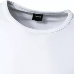 BOSS Shirt 2er Pack 50325407/100 T-Shirts,Slim Fit, Baumwolle, Weiß, White -Wäsche Verkaufsshop 257126 norm2