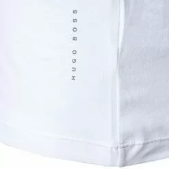 BOSS Shirt 2er Pack 50325407/100 T-Shirts,Slim Fit, Baumwolle, Weiß, White -Wäsche Verkaufsshop 257126 norm3