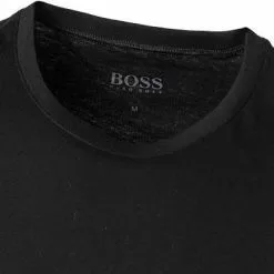 BOSS Shirt 2er Pack 50325/001 T-Shirts, Relaxed Fit, Baumwolle, Schwarz, Black 6 BOSS Shirt 2er Pack 50325/001 T-Shirts, Relaxed Fit, Baumwolle, Schwarz, Black -Wäsche Verkaufsshop 257127 norm2