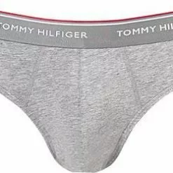 Tommy Hilfiger Brief 3er Pack 1U87903766/004 Slip, Baumwoll-Stretch, Weiß-schwarz-grau, Schwarz-grau-weiß -Wäsche Verkaufsshop 261243 norm2