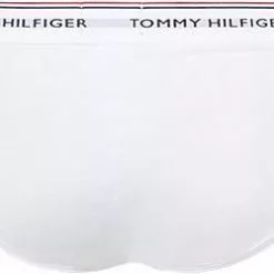 Tommy Hilfiger Brief 3er Pack 1U87903766/004 Slip, Baumwoll-Stretch, Weiß-schwarz-grau, Schwarz-grau-weiß -Wäsche Verkaufsshop 261243 norm4