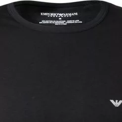 EMPORIO ARMANI Crew Neck 2 Pack 111267/CC717/03320 T-Shirts, Baumwolle, Grau-schwarz, Schwarz-grau 7 EMPORIO ARMANI Crew Neck 2 Pack 111267/CC717/03320 T-Shirts, Baumwolle, Grau-schwarz, Schwarz-grau -Wäsche Verkaufsshop 262741 norm4