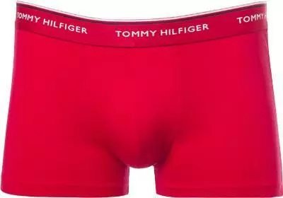 Tommy Hilfiger Trunks 3er Pack 1U87903842/611 Baumwoll-Stretch, Navy-weiß-rot, White-red-peacoat 3 Tommy Hilfiger Trunks 3er Pack 1U87903842/611 Baumwoll-Stretch, Navy-weiß-rot, White-red-peacoat – Bild 3