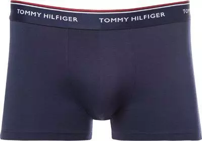 Tommy Hilfiger Trunks 3er Pack 1U87903842/611 Baumwoll-Stretch, Navy-weiß-rot, White-red-peacoat 4 Tommy Hilfiger Trunks 3er Pack 1U87903842/611 Baumwoll-Stretch, Navy-weiß-rot, White-red-peacoat – Bild 4